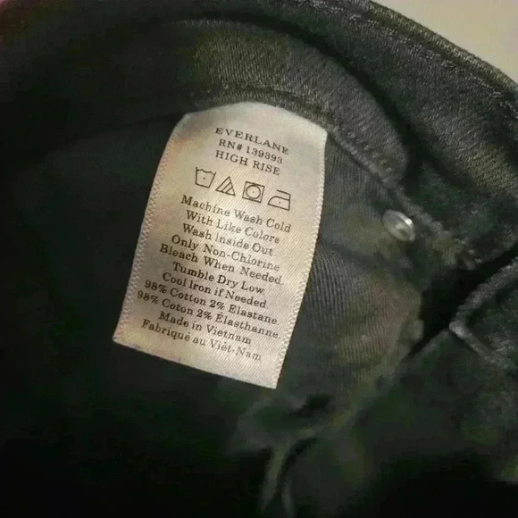 Everlane High Rise Skinny Jean - Picture 4 of 5